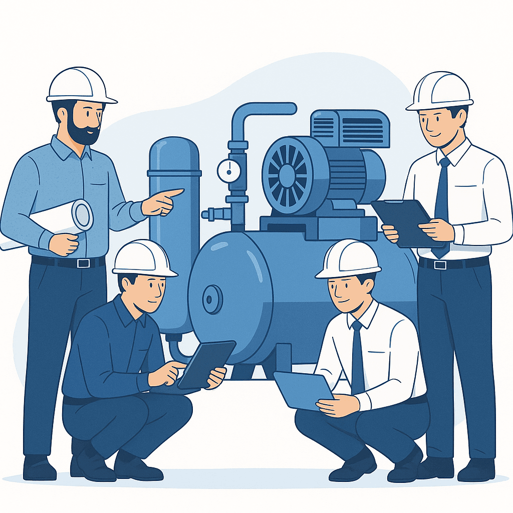Equipo técnico de Aire Seco