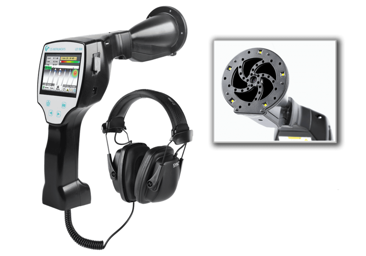 UltraCam LD 500/510 – Detector de fugas ultrasónico para aire comprimido y gases