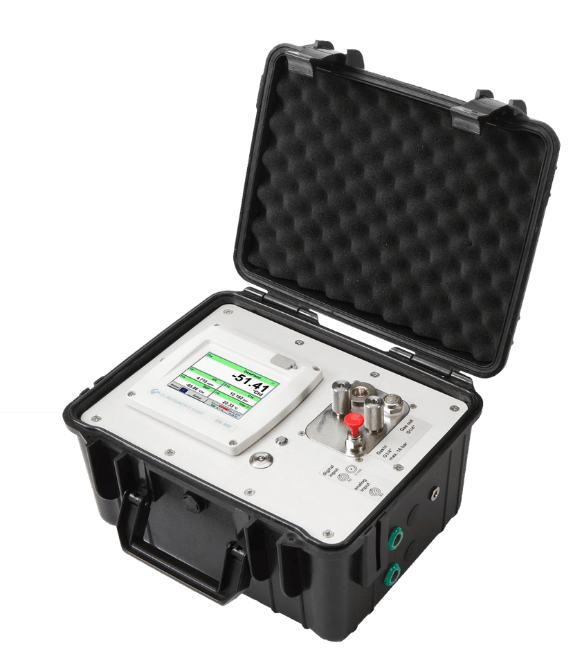 Sensor Portátil DP 400 de Punto de Rocío y Presión