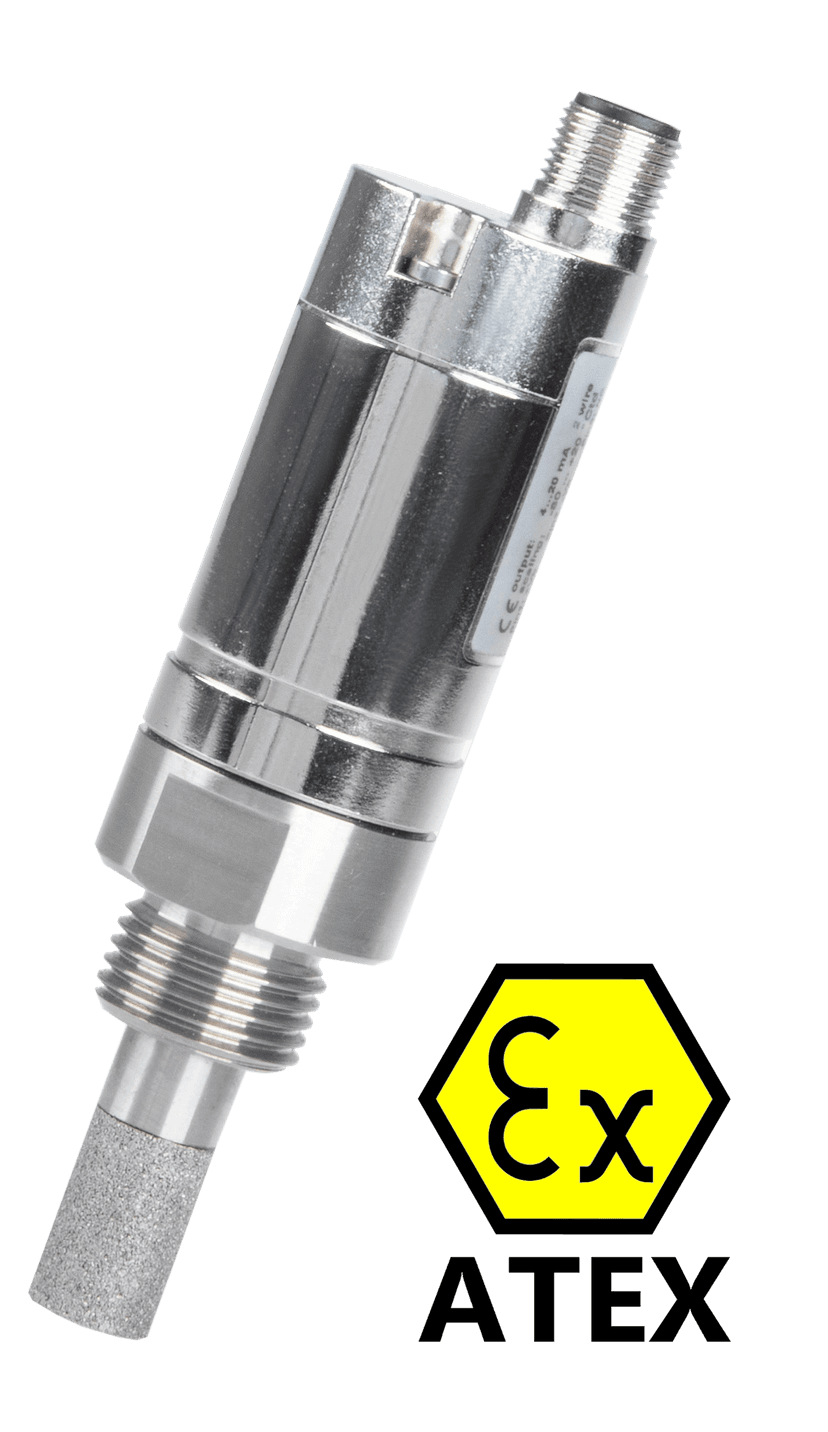 Sensor de Punto de Rocío FA 515 Ex con Aprobación ATEX